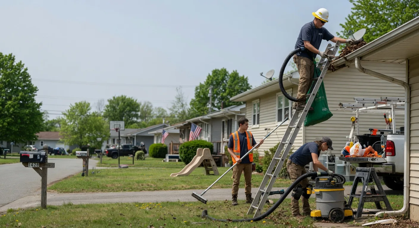 Gutter Installation in Haubstadt, IN near me